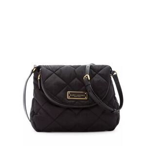 Marc Jacobs Quilted Nylon Natasha Crossbody Bag - Black